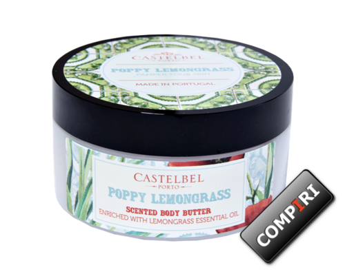 Castelbel - Body Butter - Poppy & Lemongrass